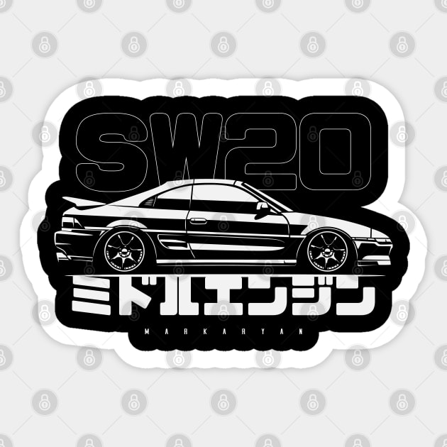 MR2 SW20 Sticker by Markaryan